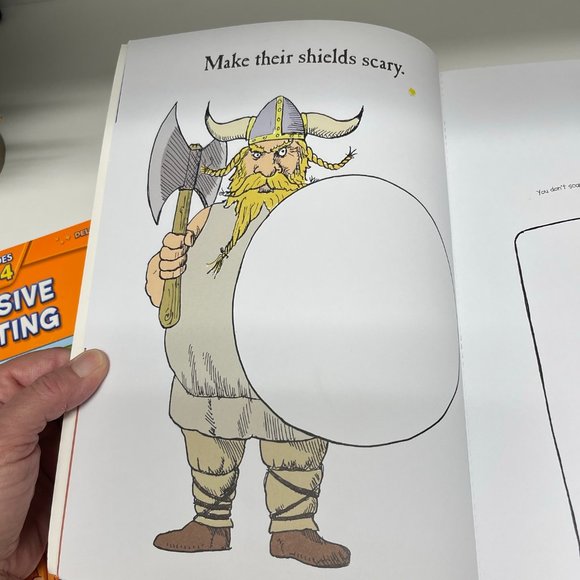 Lot of Two - The Boys' Doodle Book and Cursive Writing Workbook for Kids Unused - Picture 5 of 14